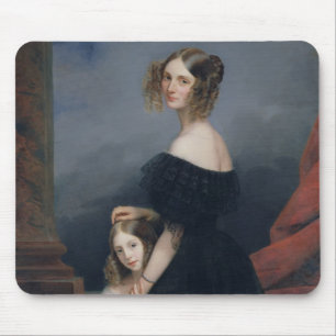 Portrait of Anne-Louise Alix de Montmorency Mouse Pad