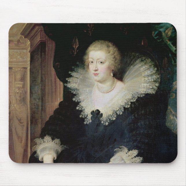 Portrait of Anne of Austria  c.1622 Mouse Pad (Front)