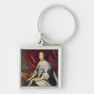 Portrait of Anne of Austria Queen of France Key Ring
