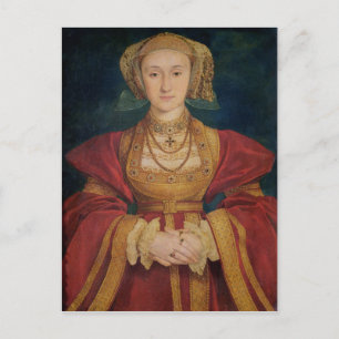 Portrait of Anne of Cleves 1539 Postcard
