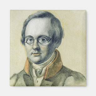 Portrait of Anton A. Delvig, 1830 Magnet