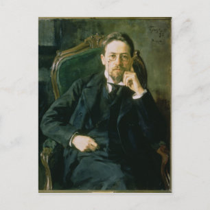 Portrait of Anton Pavlovich Chekhov, 1898 Postcard