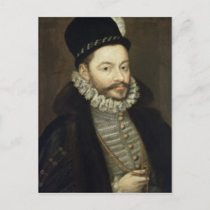 Portrait of Antonio Perez Postcard