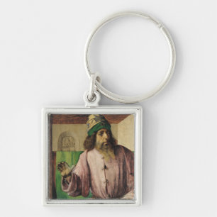 Portrait of Aristotle , c.1475 Key Ring
