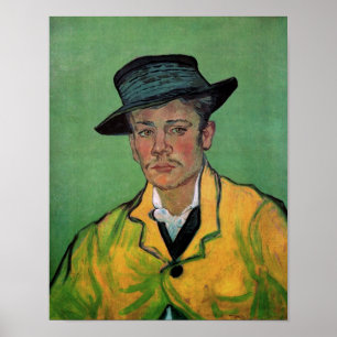 Portrait of Armand Roulin Van Gogh Fine Art Poster