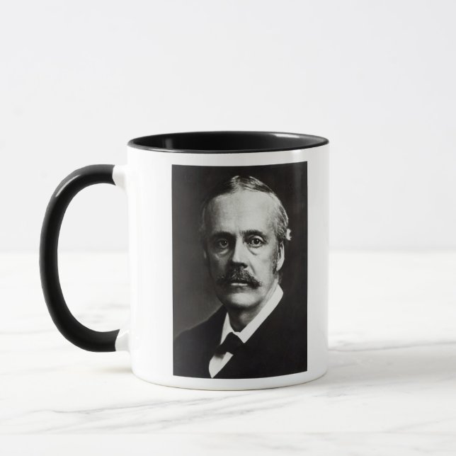 Portrait of Arthur James Balfour Mug (Left)