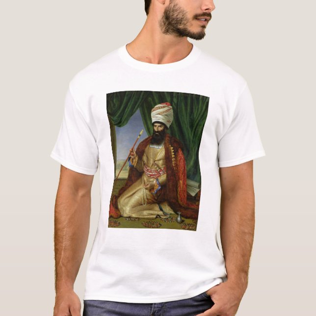 Portrait of Asker-Khan, Ambassador of Persia T-Shirt (Front)