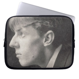 Portrait of Aubrey Beardsley (1872-98) by Frederic Laptop Sleeve