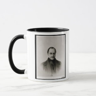 Portrait of Auguste Comte , French philosopher Mug
