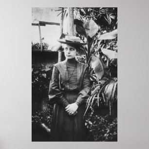 Portrait of Austrian physicist Lise Meitner Poster