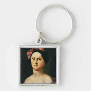 Portrait of Avdotia Istomina, 1830s Key Ring