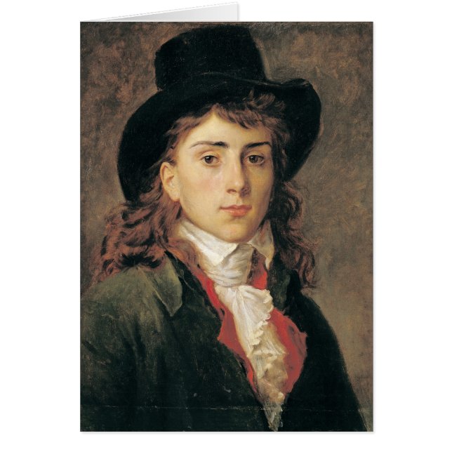 Portrait of Baron Antoine Jean Gros  Aged 20 (Front)