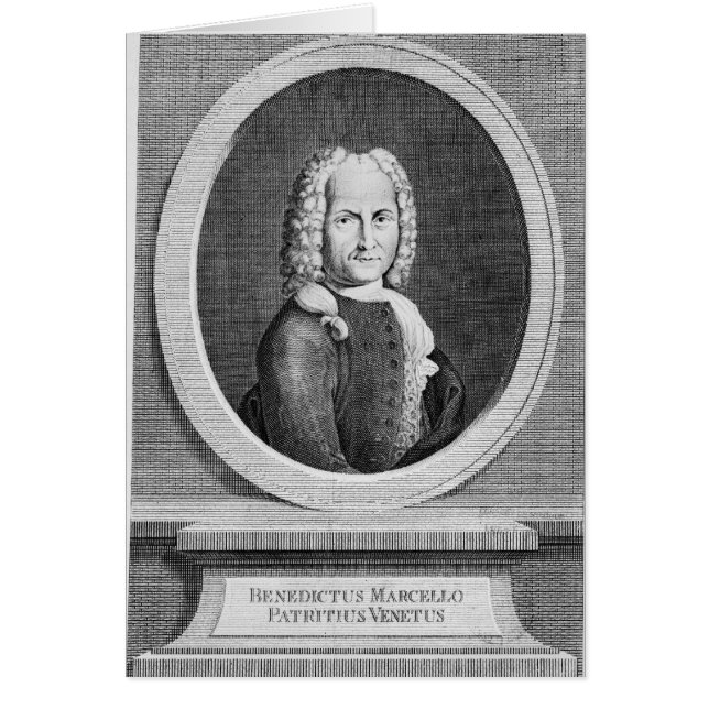 Portrait of Benedetto Marcello (Front)