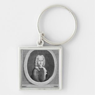 Portrait of Benedetto Marcello Key Ring