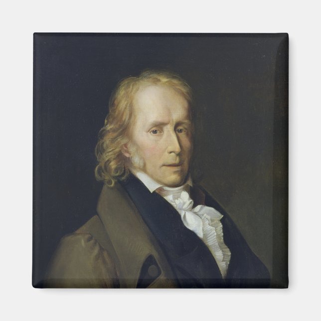 Portrait of Benjamin Constant de Rebecque Magnet (Front)