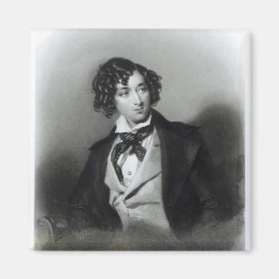 Portrait of Benjamin Disraeli Esquire M.P. Magnet