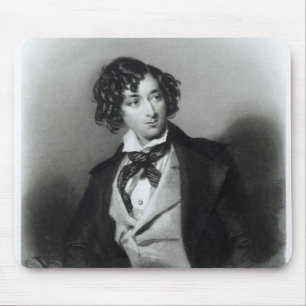 Portrait of Benjamin Disraeli Esquire M.P. Mouse Pad