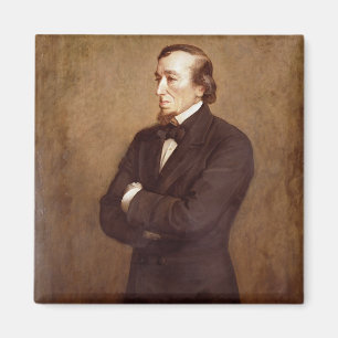 Portrait of Benjamin Disraeli Magnet