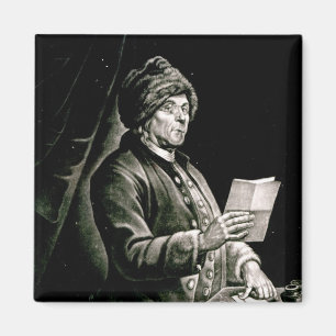 Portrait of Benjamin Franklin, 1777 Magnet