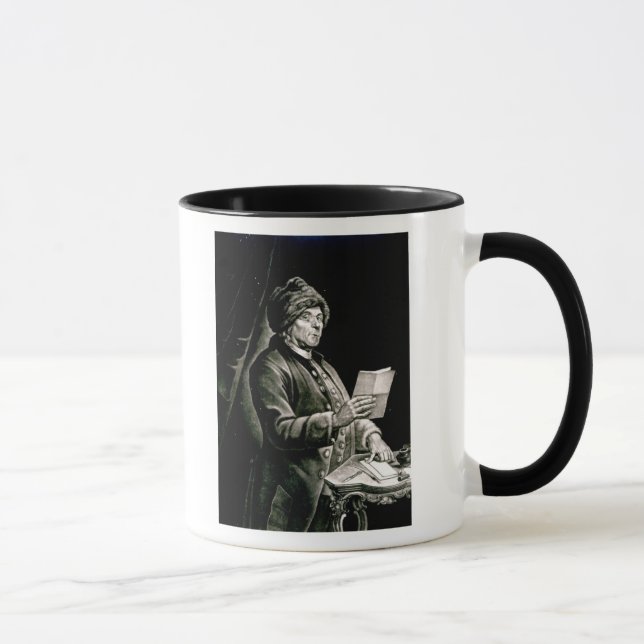 Portrait of Benjamin Franklin, 1777 Mug (Right)