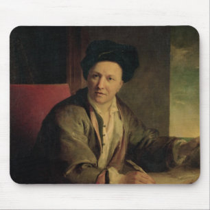 Portrait of Bernard le Bovier de Fontenelle Mouse Pad
