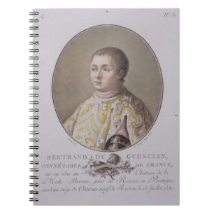 Portrait of Bertrand du Guesclin (1311-80), High C Notebook