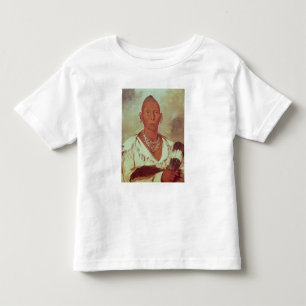 Portrait of Black Hawk, Indian Chief Toddler T-Shirt