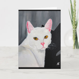 Portrait of Blanca Painting by Alfred Fox Card