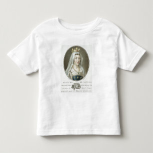 Portrait of Blanche de Castille (1185-1252) engrav Toddler T-Shirt