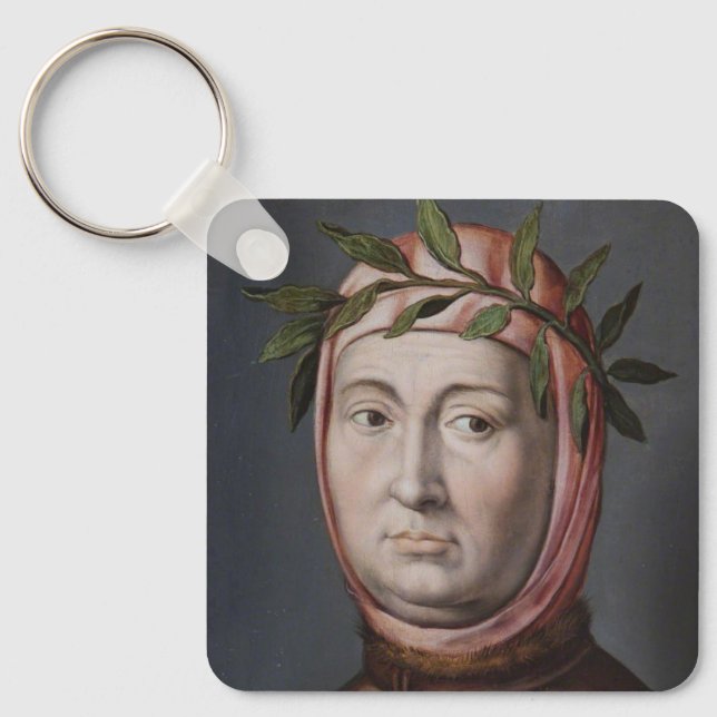 Portrait of Boccaccio Key Ring (Front)