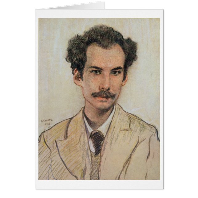 Portrait of Boris Nikolayevich Bugaev (1880-1934) (Front)