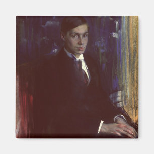 Portrait of Boris Pasternak Magnet