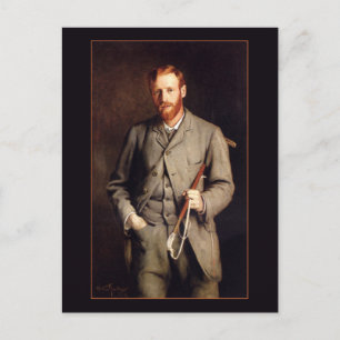 Portrait of Brother by Arthur Hack Postcard