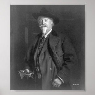 Portrait of "Buffalo Bill" Cody Poster