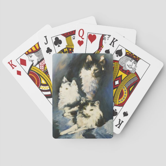 Portrait of Buffy Playing Cards (Back)