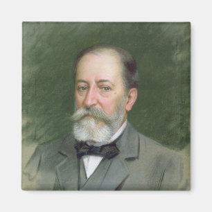 Portrait of Camille Saint-Saens 1903 Magnet