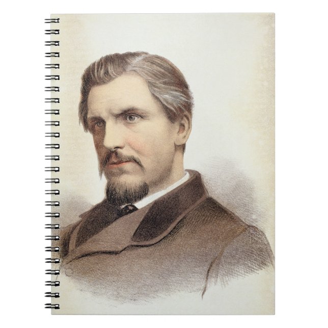 Portrait of Captain James Augustus Grant (1827-87) Notebook (Front)