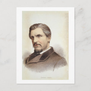 Portrait of Captain James Augustus Grant (1827-87) Postcard