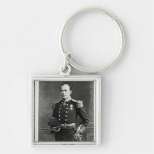 Portrait of Captain Robert Falcon Scott Key Ring