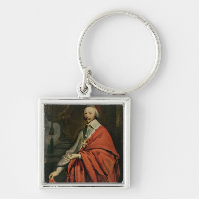 Portrait of Cardinal de Richelieu Key Ring (Front)