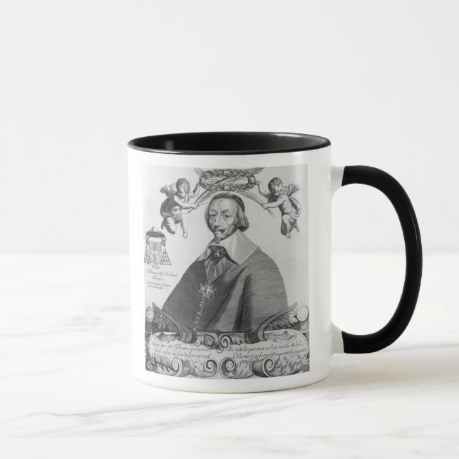 Portrait of Cardinal de Richelieu Mug (Right)