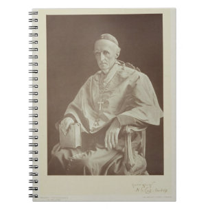 Portrait of Cardinal Henry Edward Manning (1808-92 Notebook