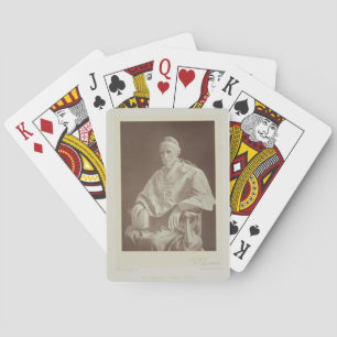 Portrait of Cardinal Henry Edward Manning (1808-92 Playing Cards