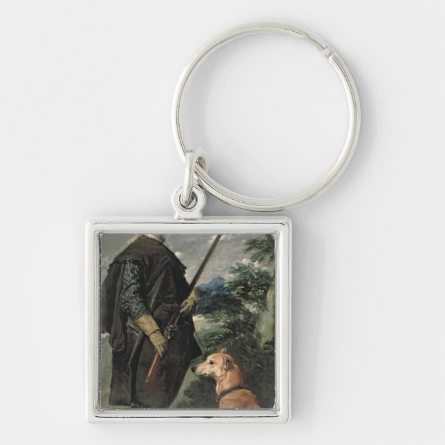 Portrait of Cardinal Infante Ferdinand Key Ring (Front)