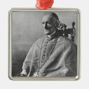 Portrait of Cardinal Manning Metal Ornament
