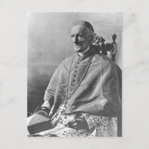 Portrait of Cardinal Manning Postcard