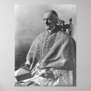 Portrait of Cardinal Manning Poster