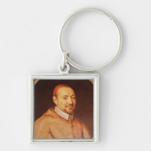 Portrait of Cardinal Pierre de Berulle Key Ring