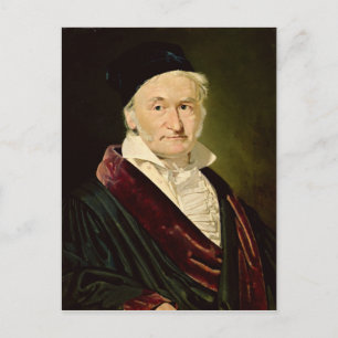 Portrait of Carl Friedrich Gauss, 1840 Postcard