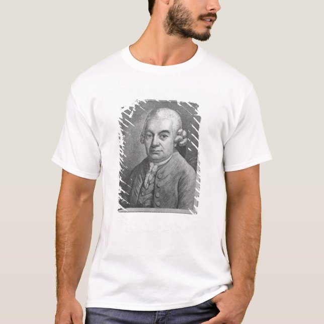 Portrait of Carl Philipp Emanuel Bach (1714-88) (e T-Shirt (Front)